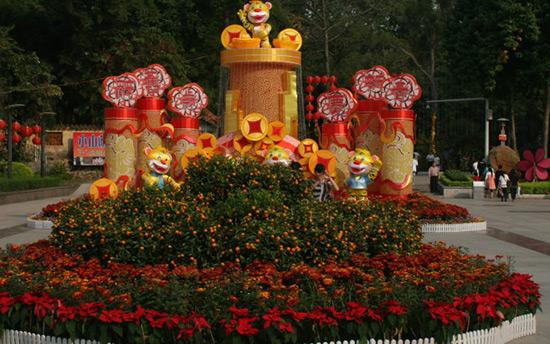 節(jié)日花壇33