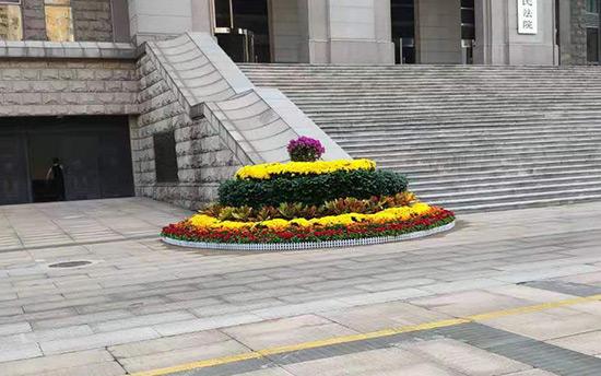 節(jié)日花壇